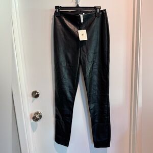 Vegan Leather Leggings